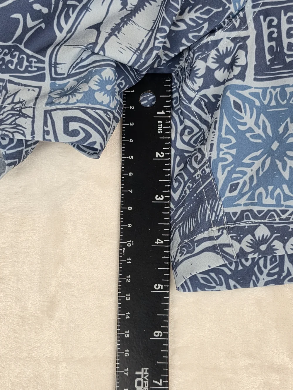 AFTCO Strike Shorts Mens S Bering Sea Print Fishing Swim Trunks NWT